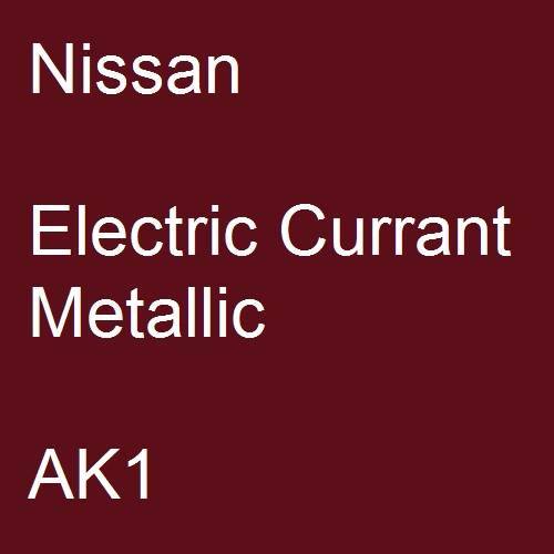 Nissan, Electric Currant Metallic, AK1.